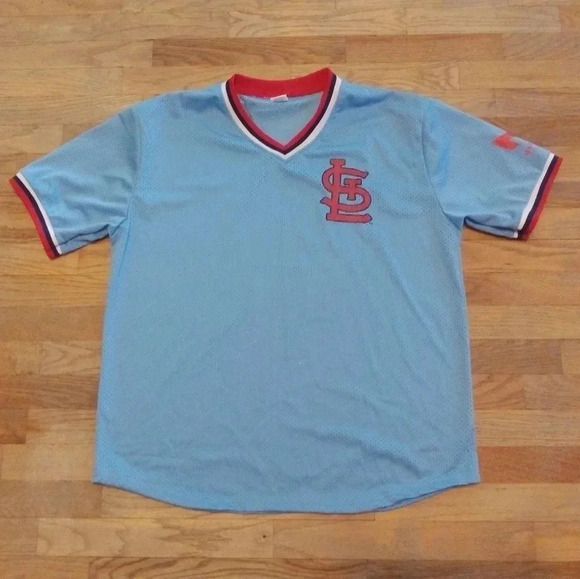 MLB Other - St. Louis Cardinals Bruce Sutter Engine Blue Mesh Jersey SGA Fan Gift Size XL